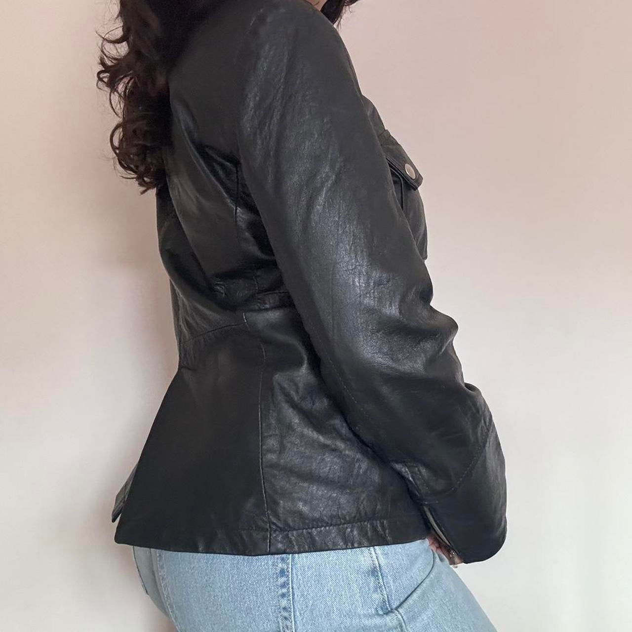 Leather jacket S