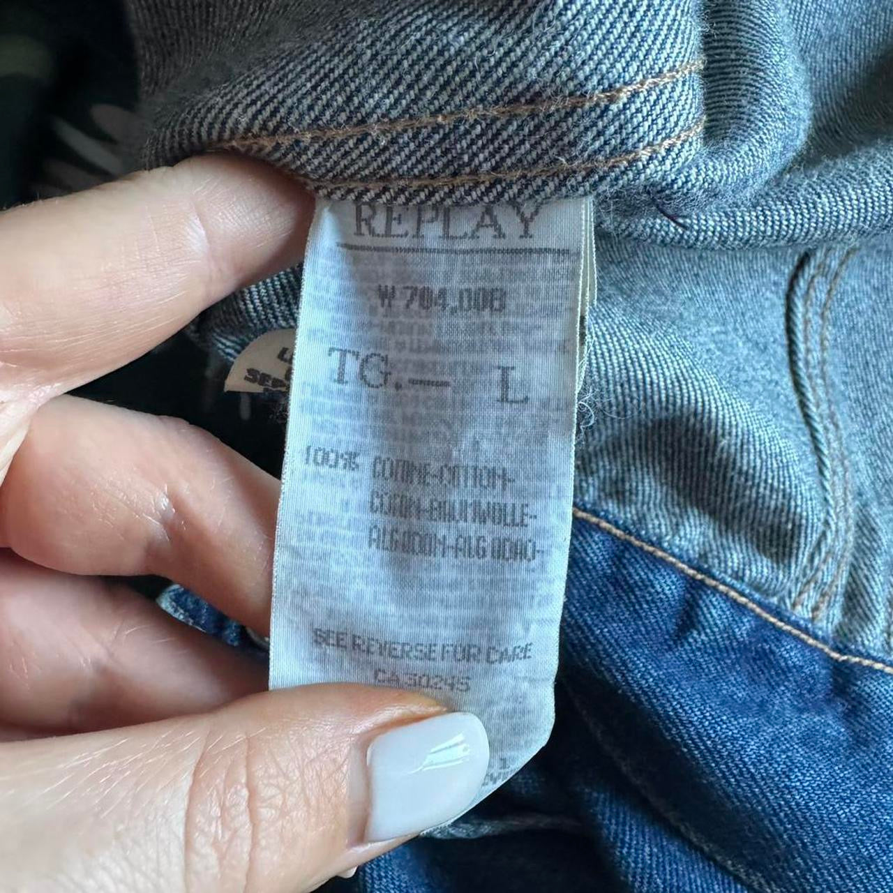 Replay denim jacket M