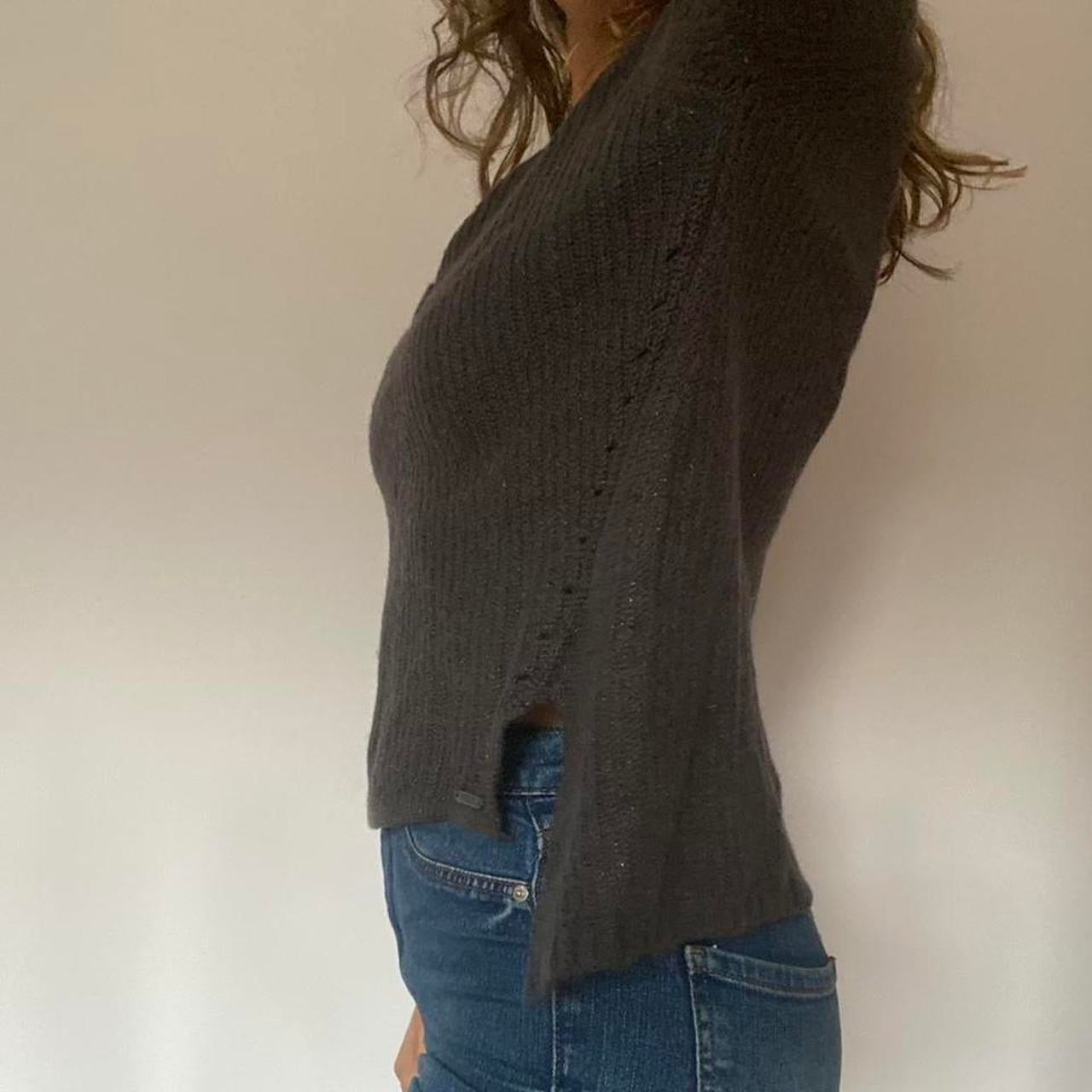 Guess grey metallic jumper S