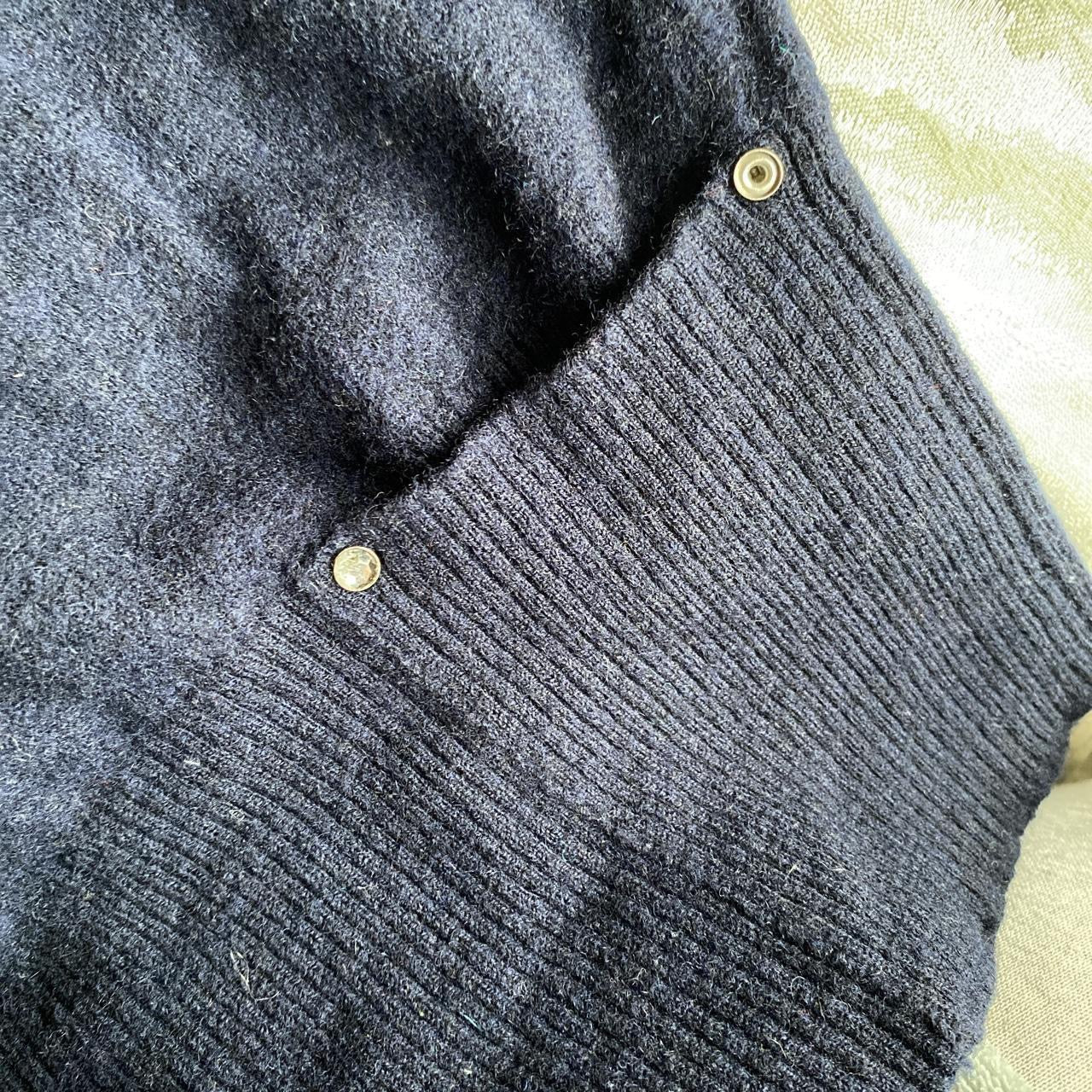 Liu Jo navy wool sweater vest S
