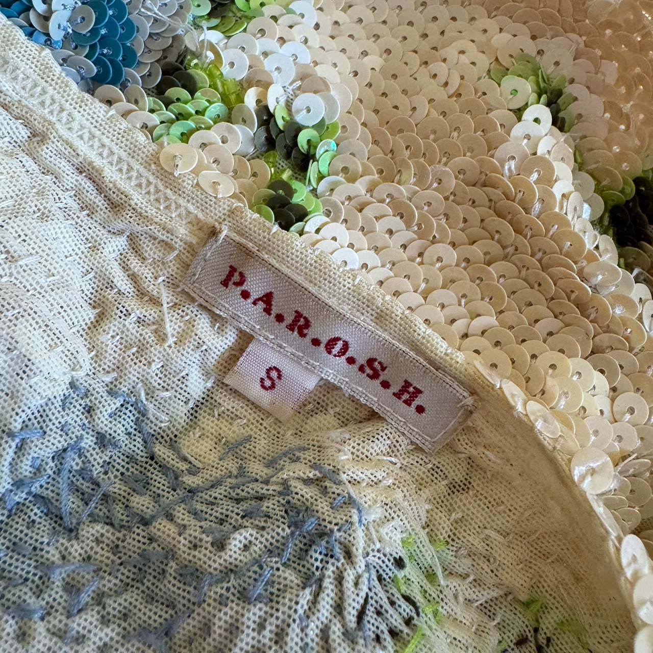 Parosh sequin cardigan S