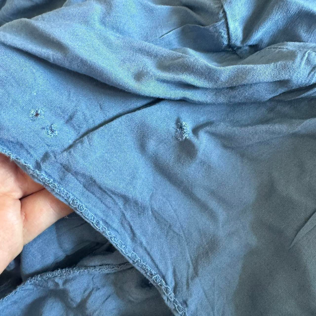 Italian blue maxi dress XS/S