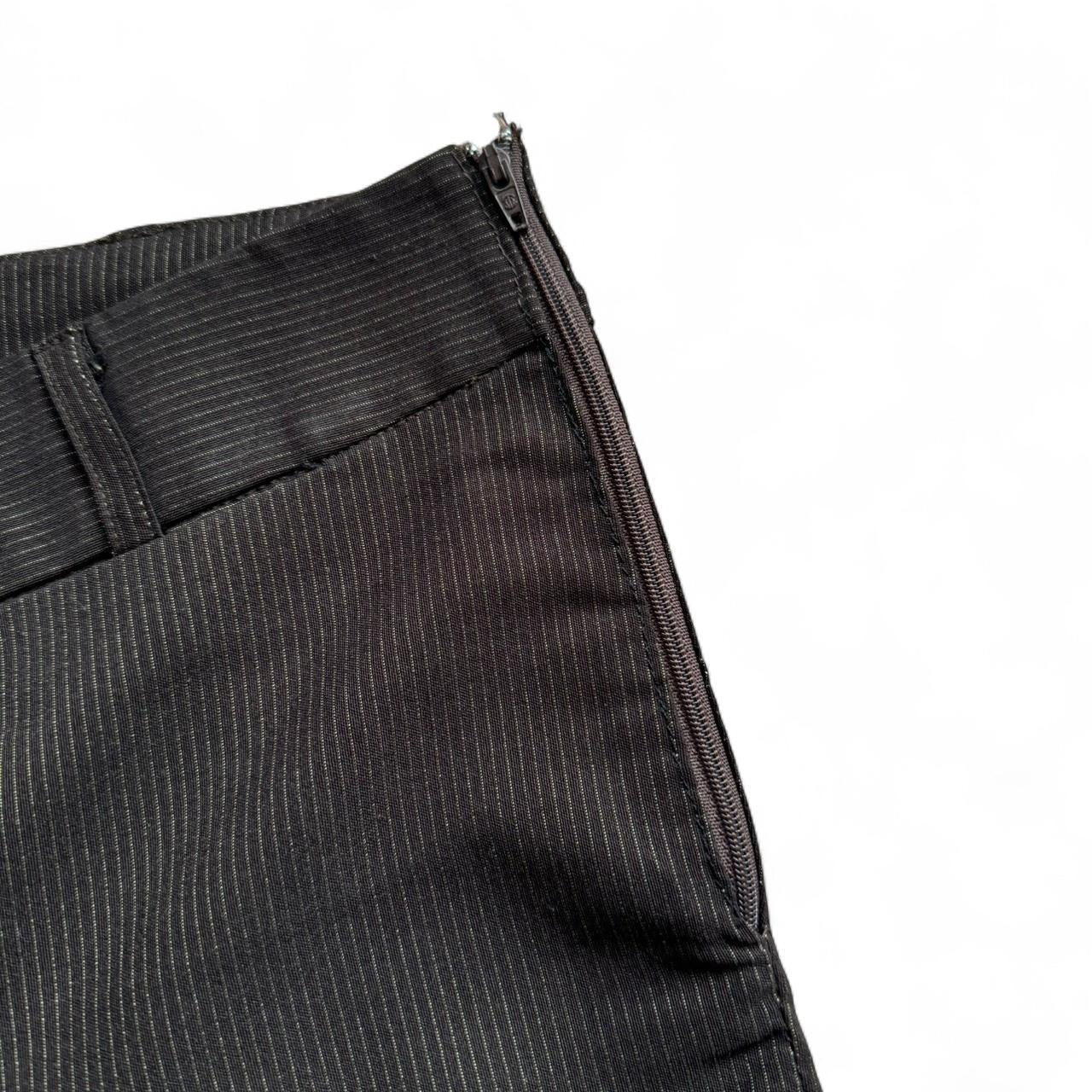 00s pinstripe flared trousers w31