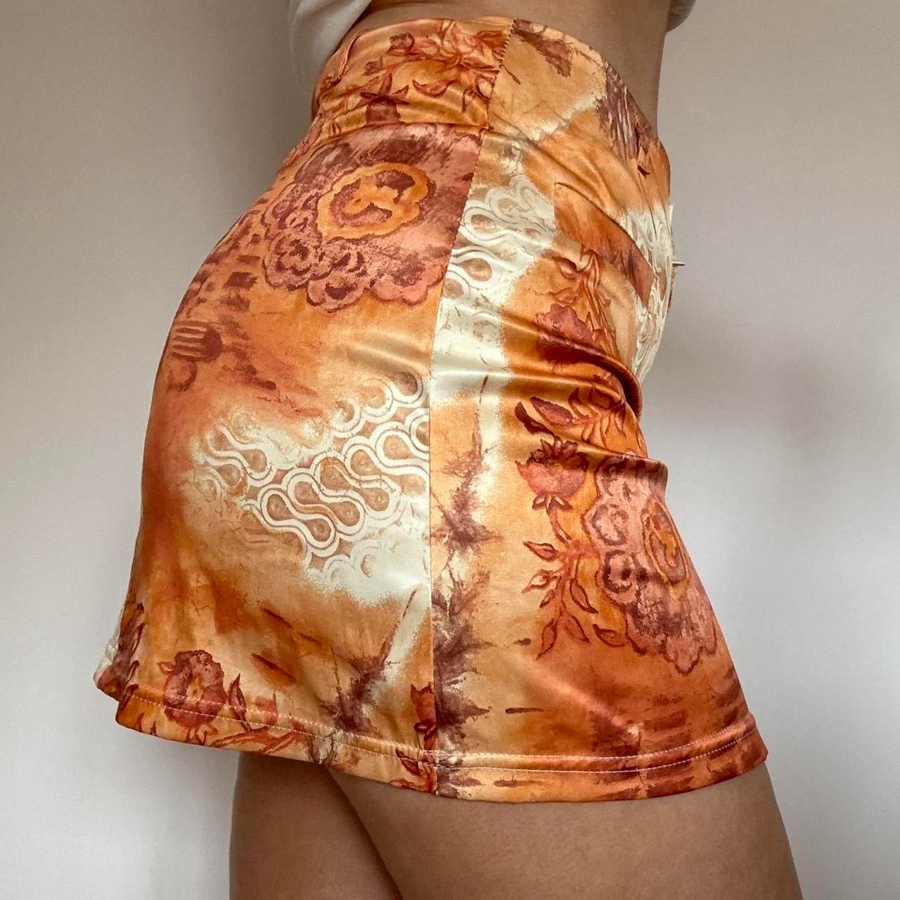 00s Italian mini skirt S