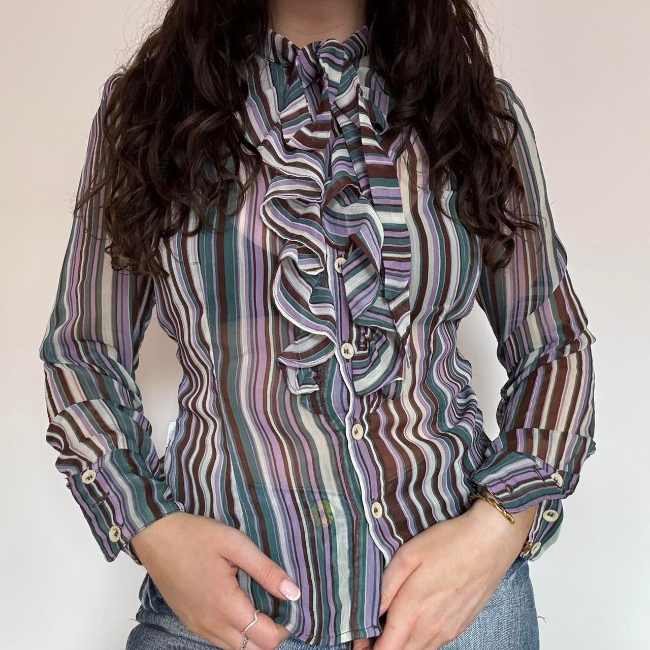 00s mesh shirt S