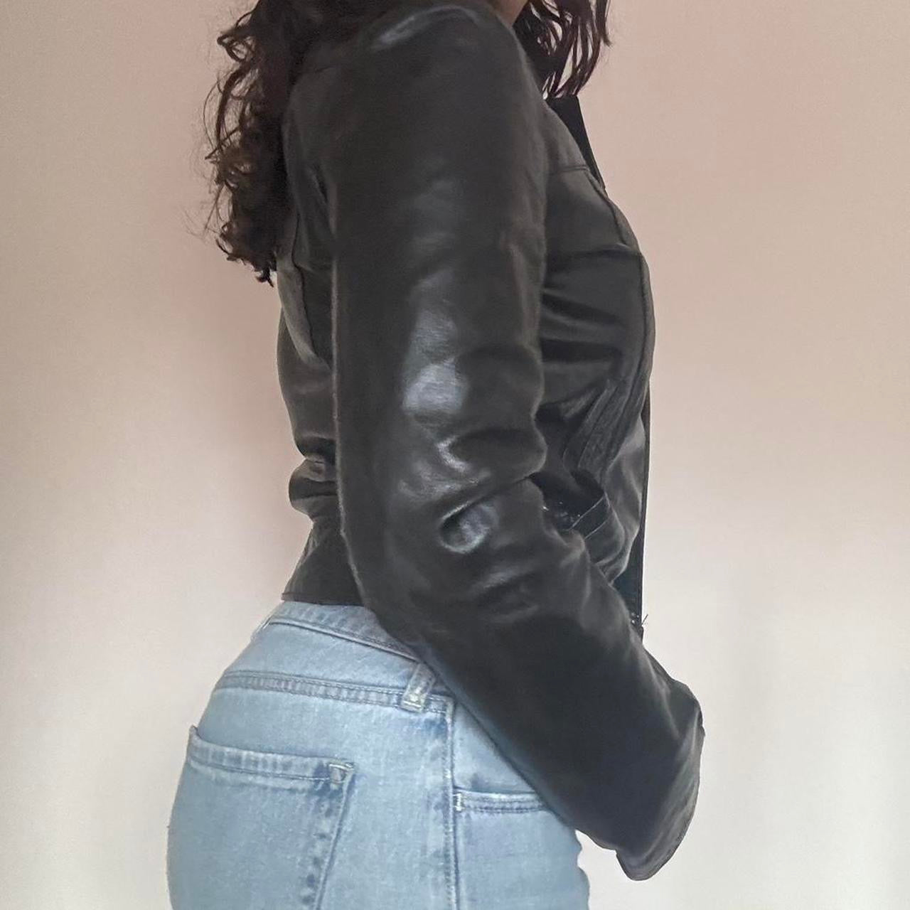 Leather jacket S