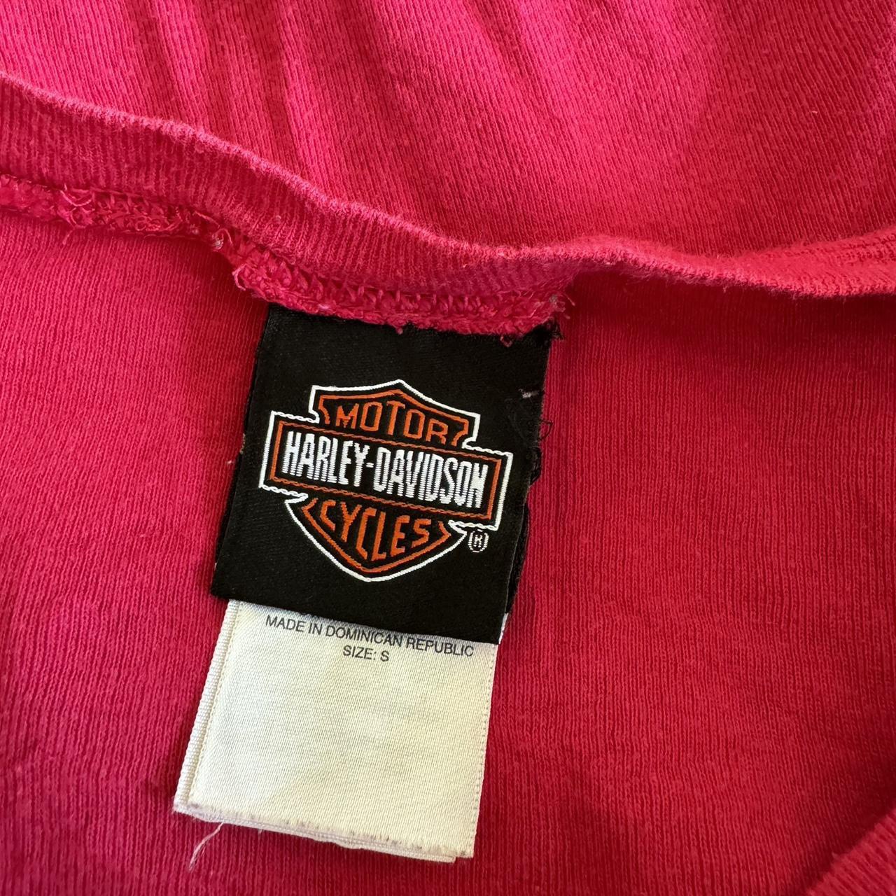 Harley Davidson pink tshirt S