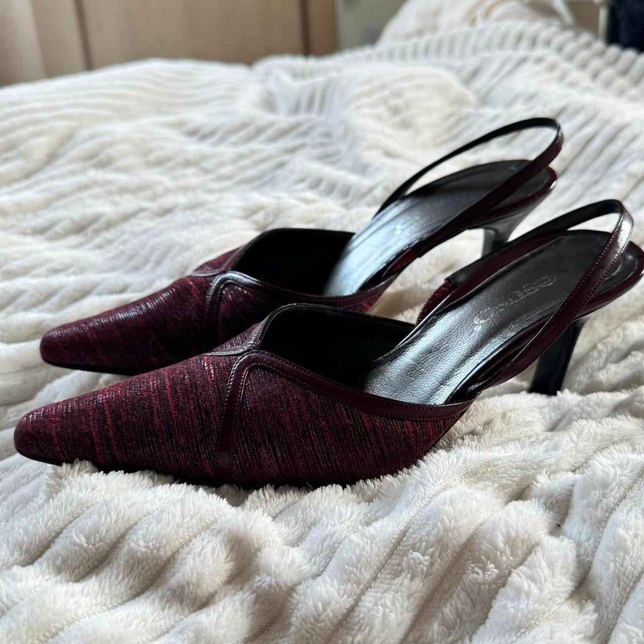 Italian leather heels 6.5