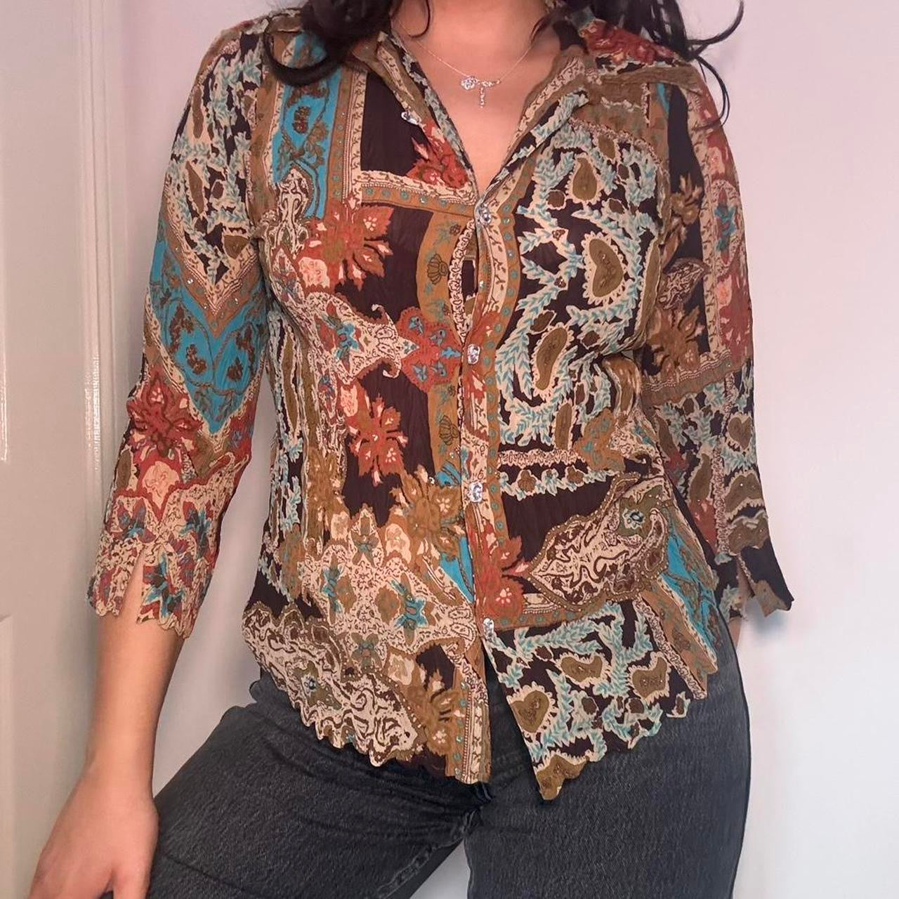 00s multicoloured shirt S/M