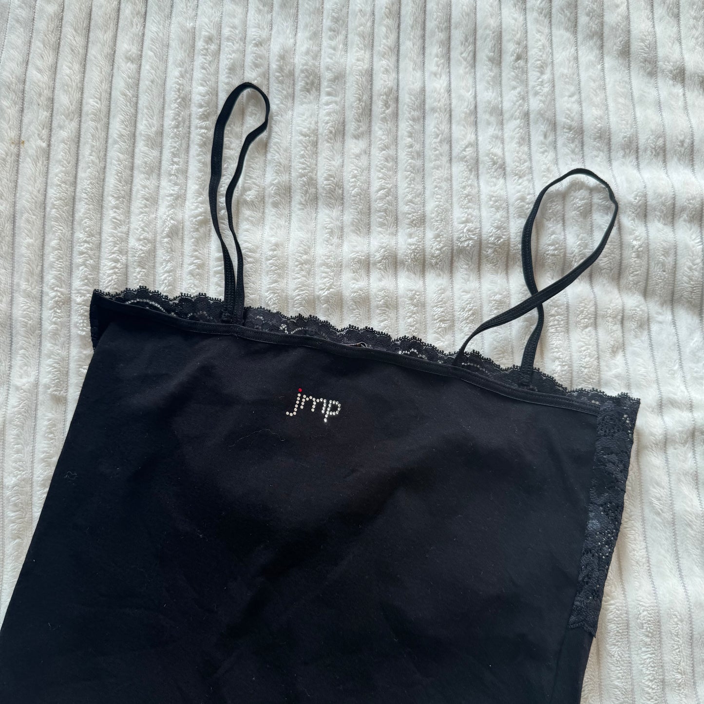 00s black lace cami XS/S