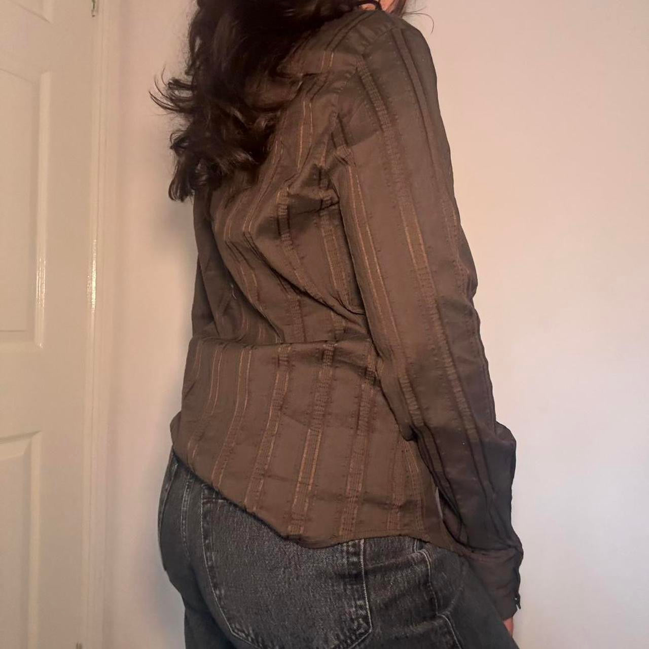 00s marella brown shirt M