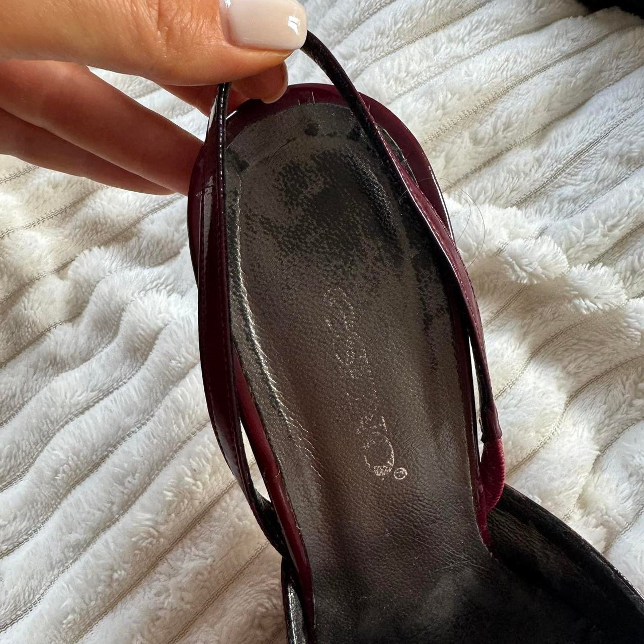 Italian leather heels 6.5