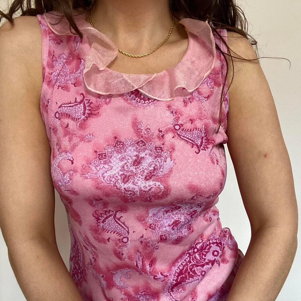 Paisley mini dress S