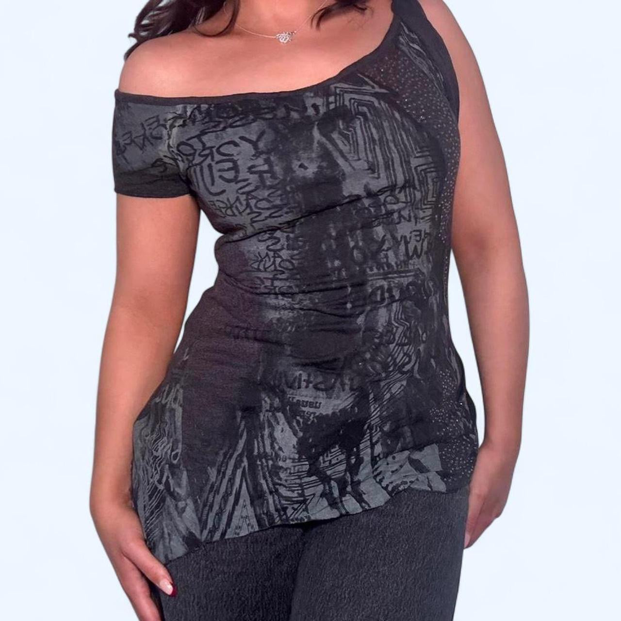 Guess asymmetrical top S