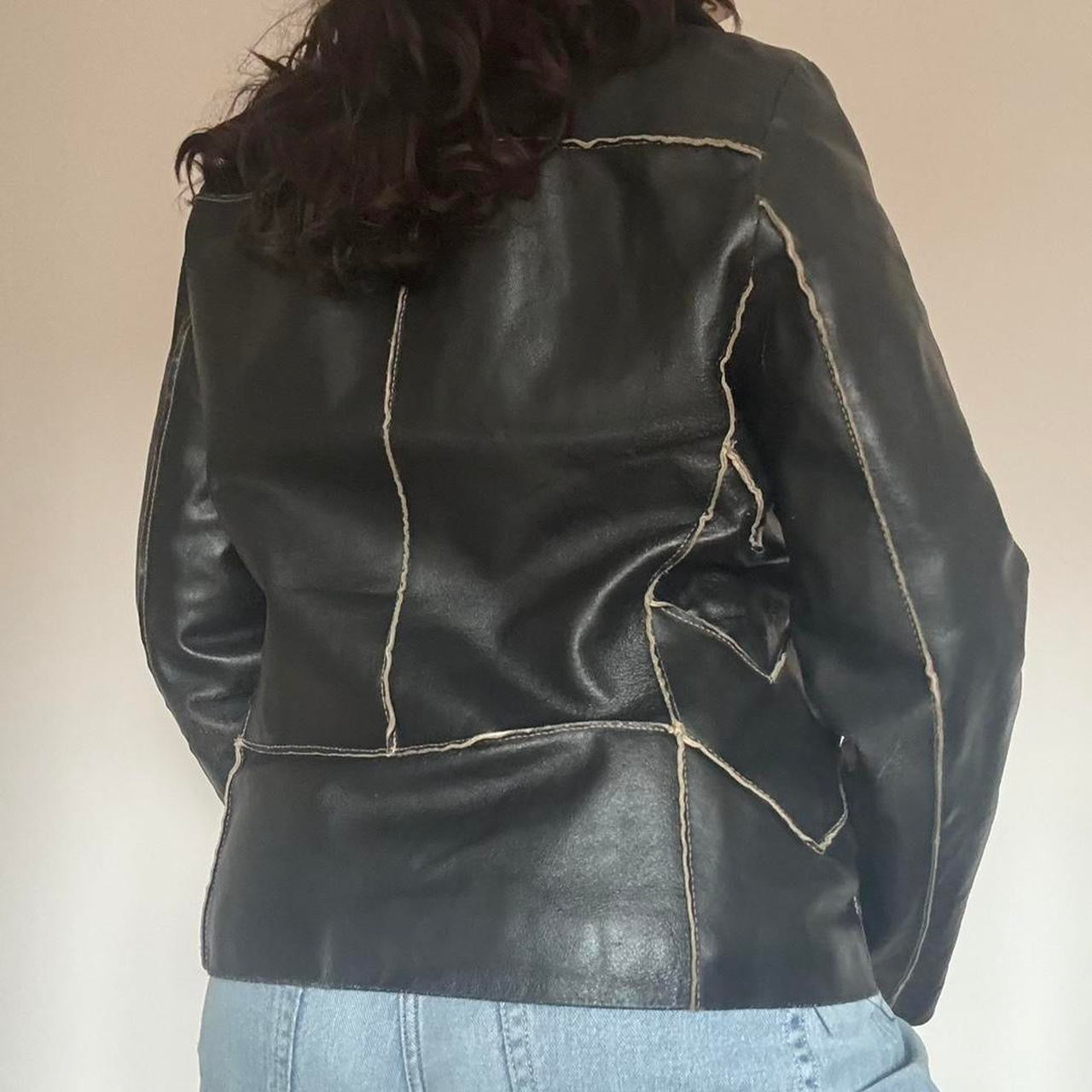 Leather jacket S
