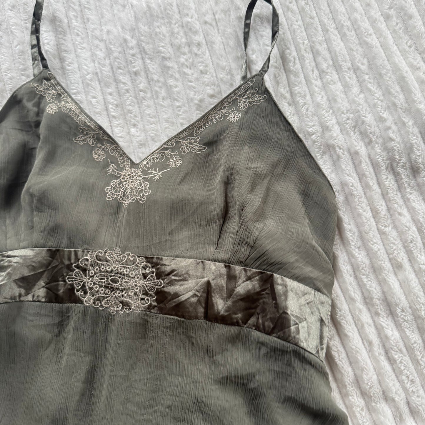 00s khaki cami top M