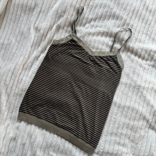 00s striped cami S