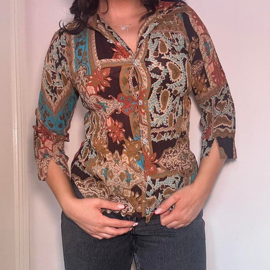 00s multicoloured shirt S/M