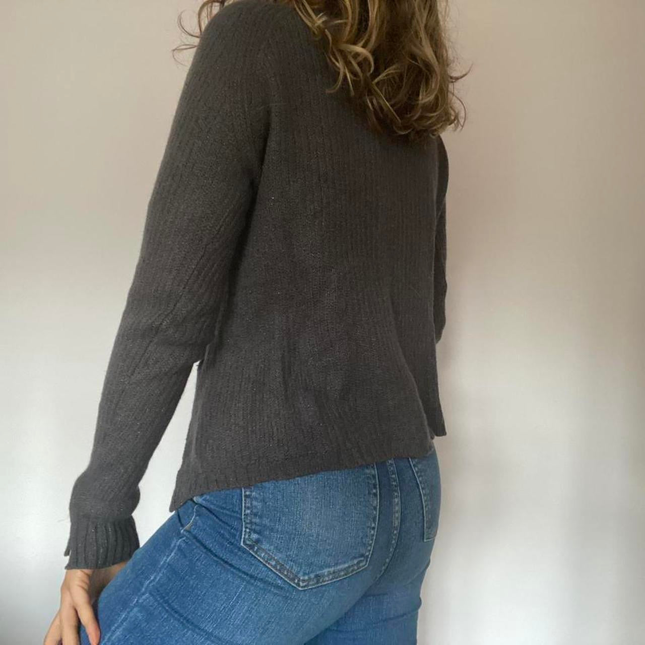 Guess grey metallic jumper S
