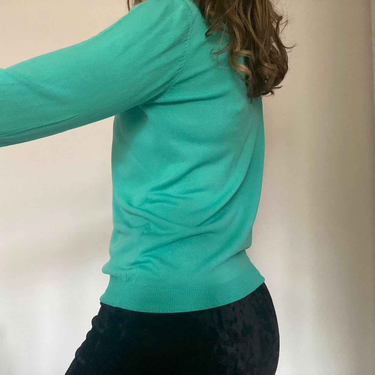 Liu Jo green knit cardigan S