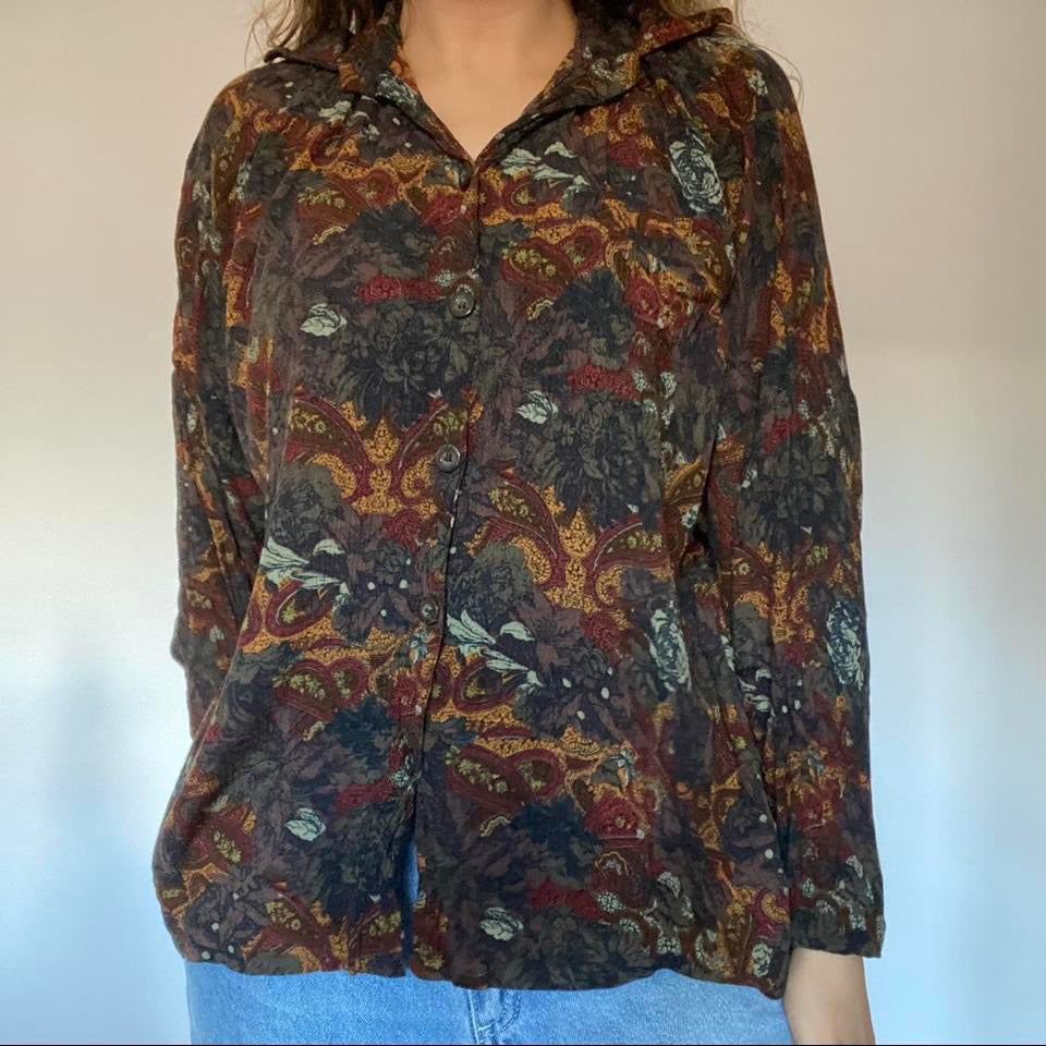 Crinkle shirt XL