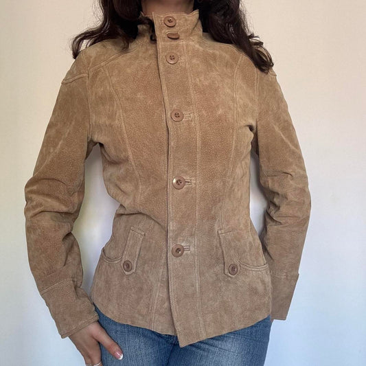 00s suede jacket small