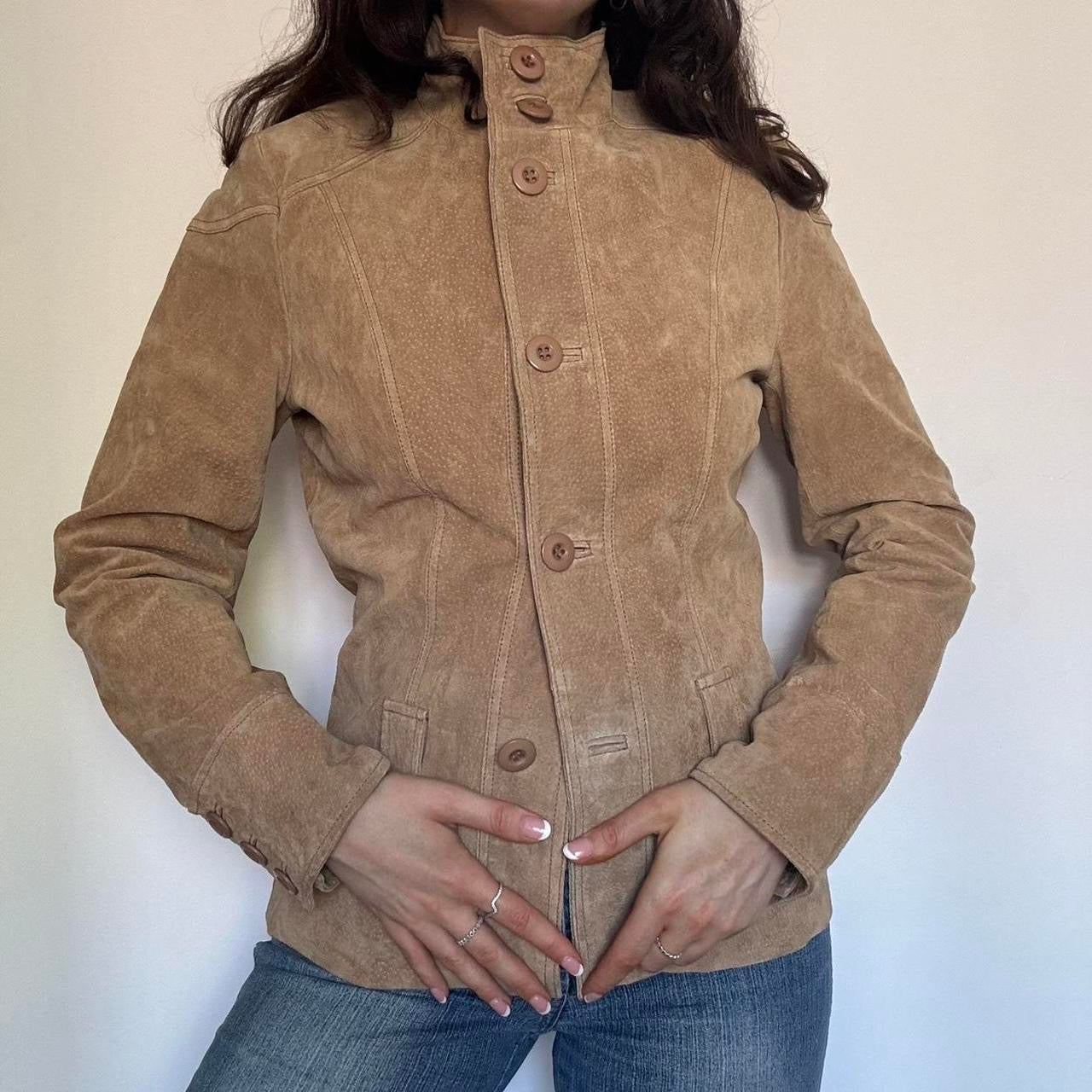 00s suede jacket small