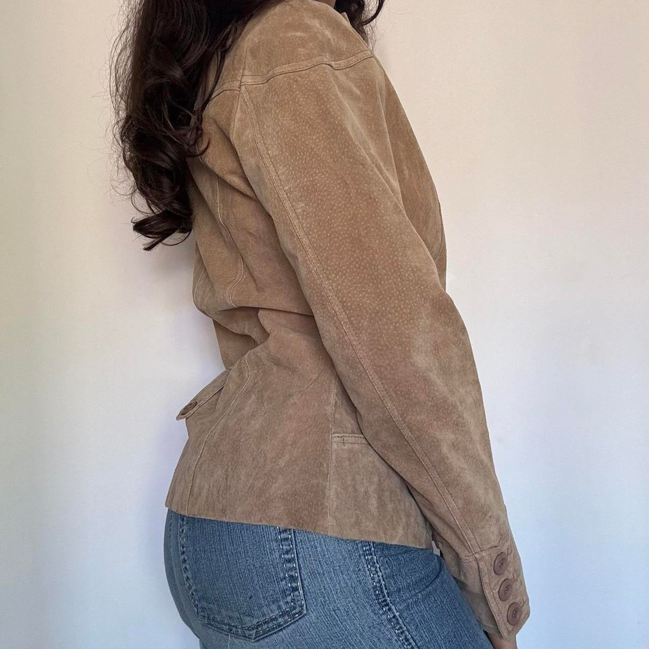 00s suede jacket small
