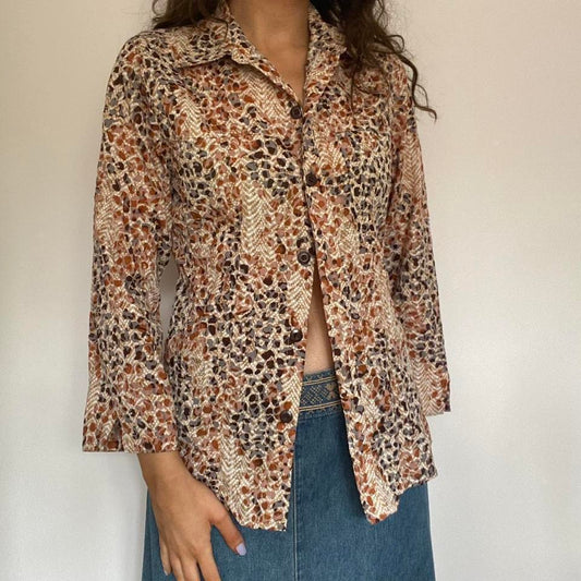 Leopard shirt M