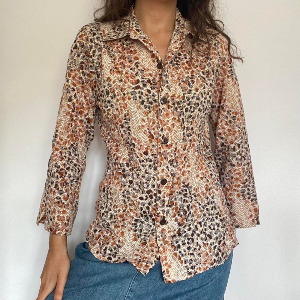 Leopard shirt M