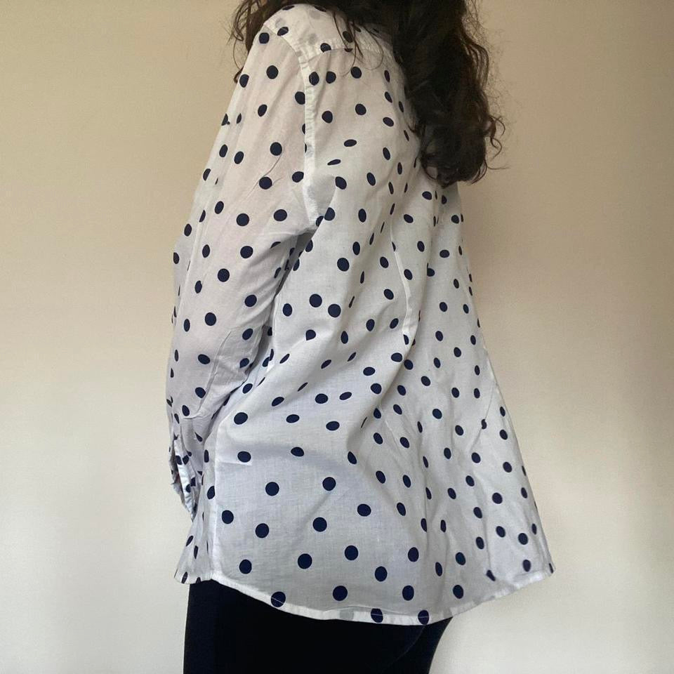 Polka dot shirt large