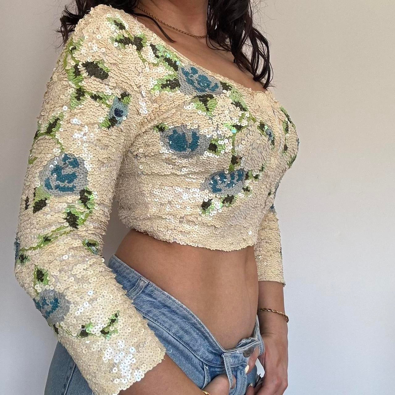 Parosh sequin cardigan S