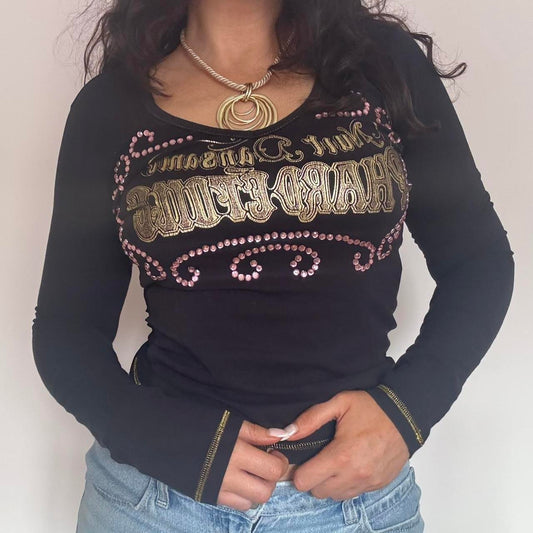 00s black top XS/S