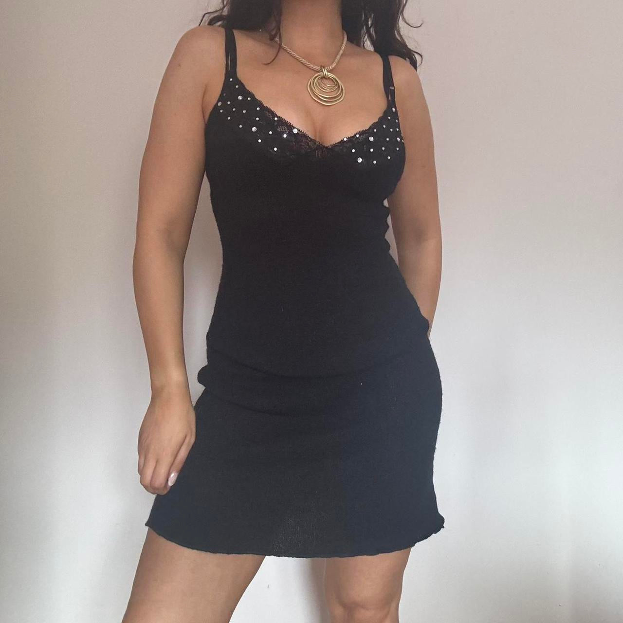 00s black dress S