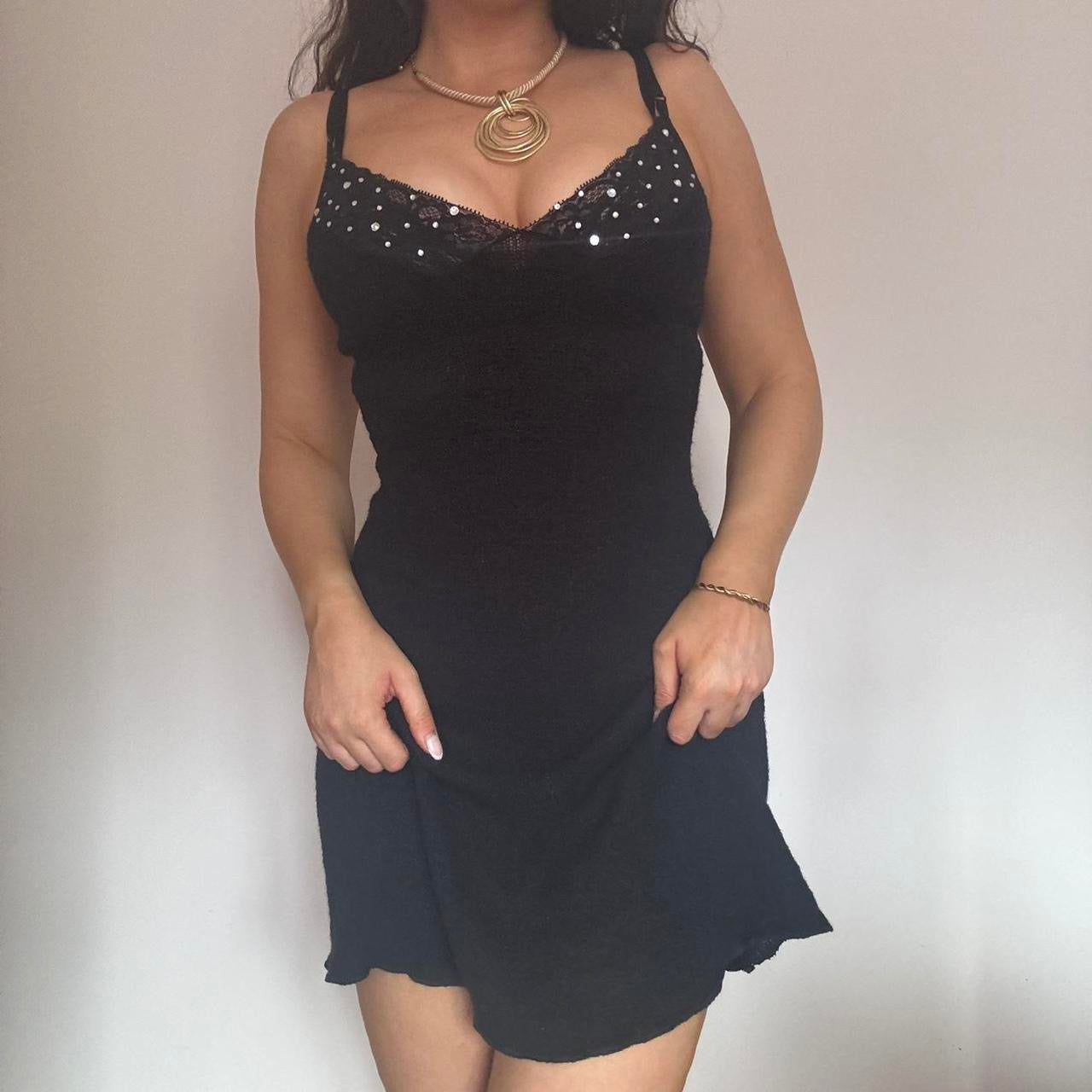 00s black dress S