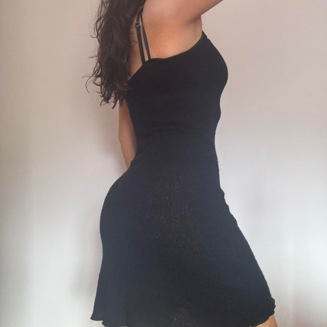 00s black dress S