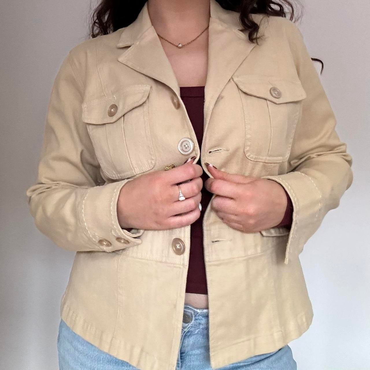 Liz Claiborne utility jacket M