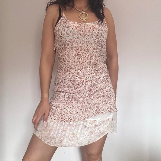 00s floral dress S