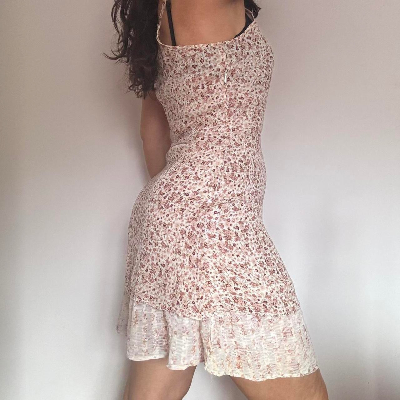 00s floral dress S