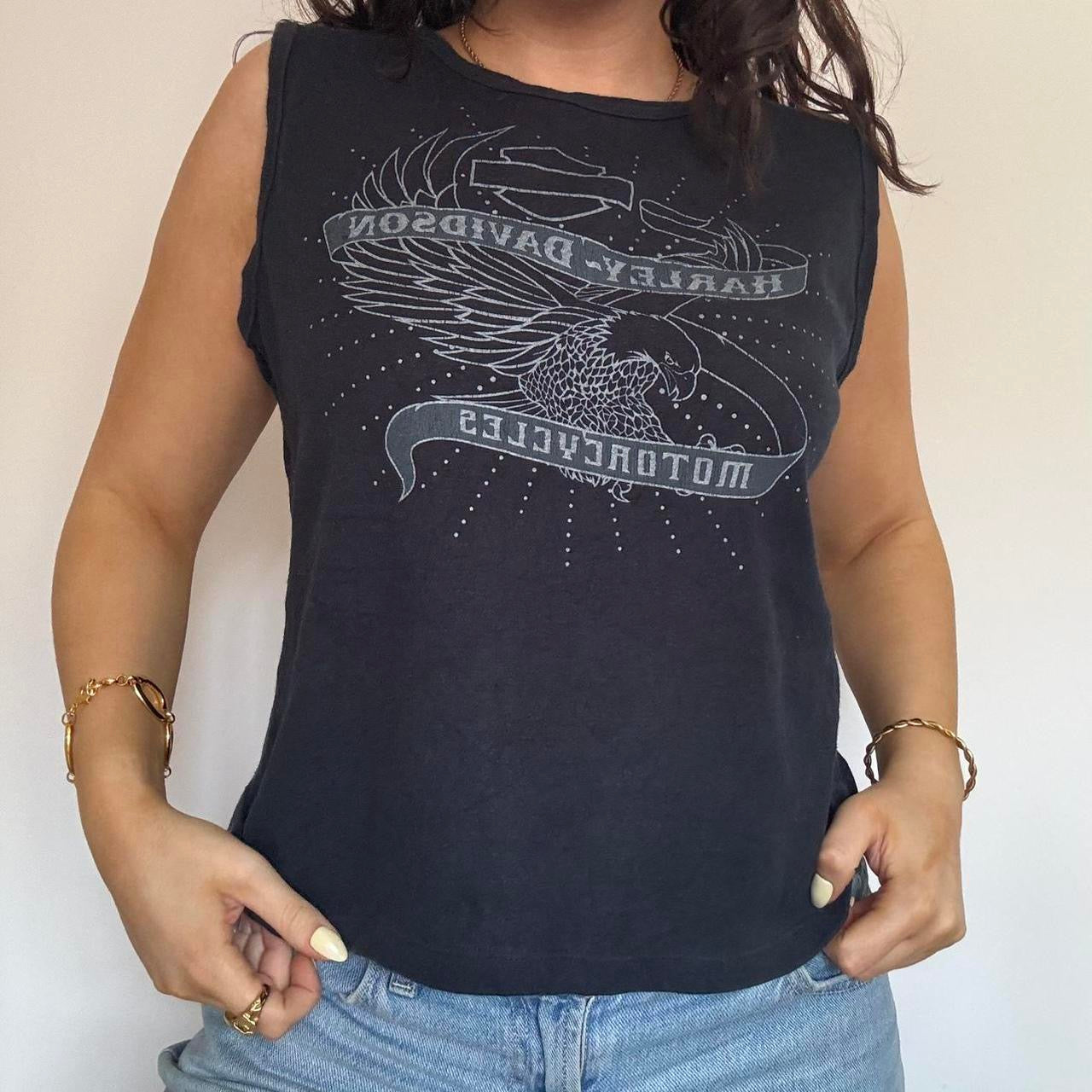 Harley Davidson vest top M