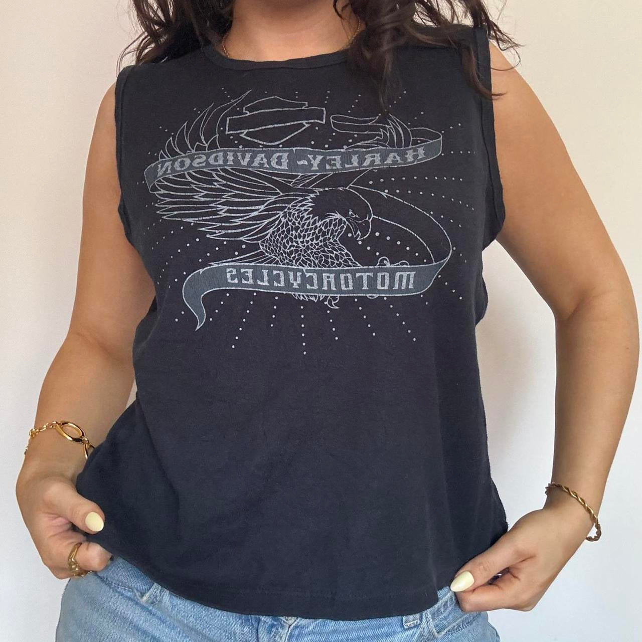 Harley Davidson vest top M