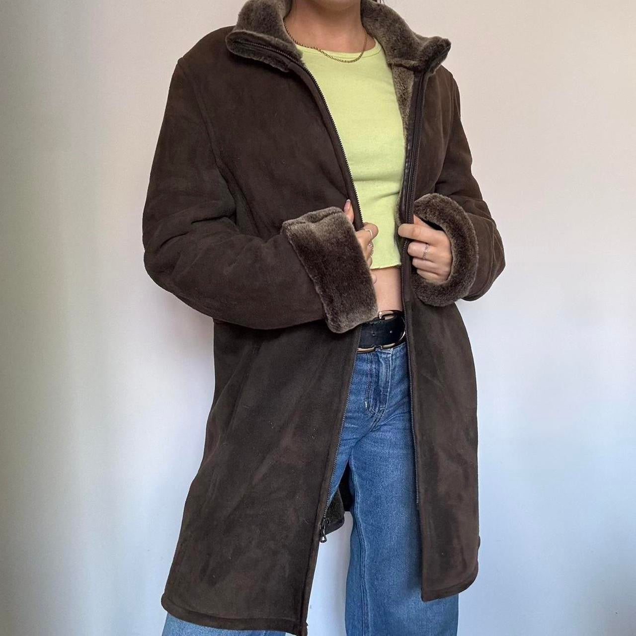 Suede coat 16
