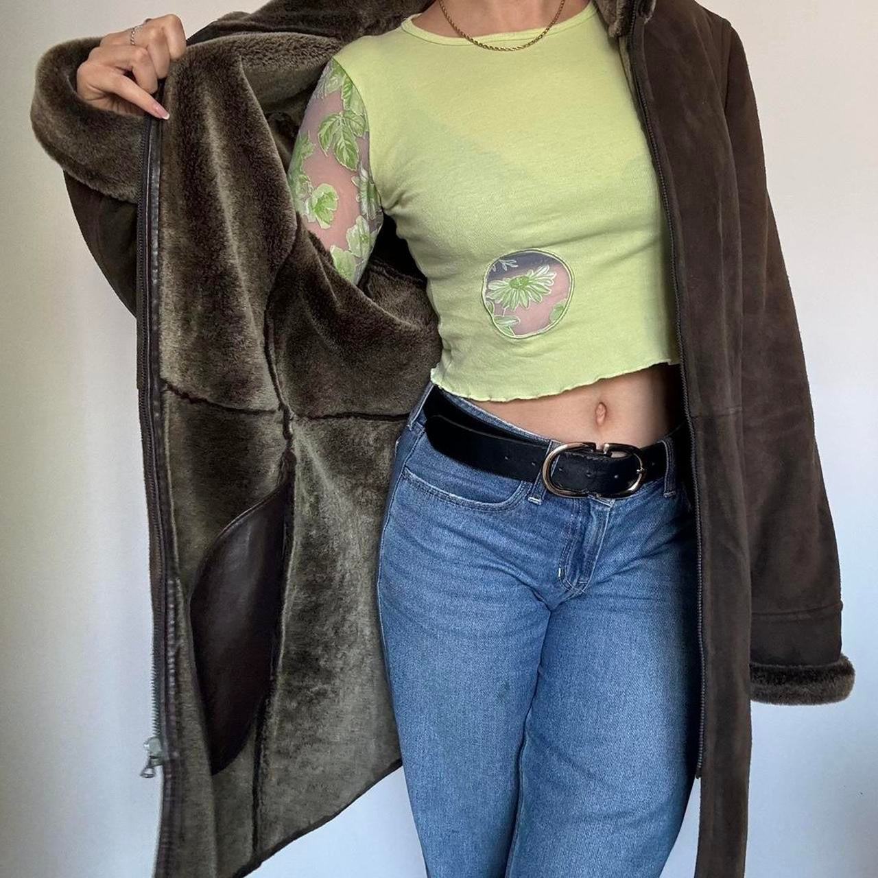 Suede coat 16