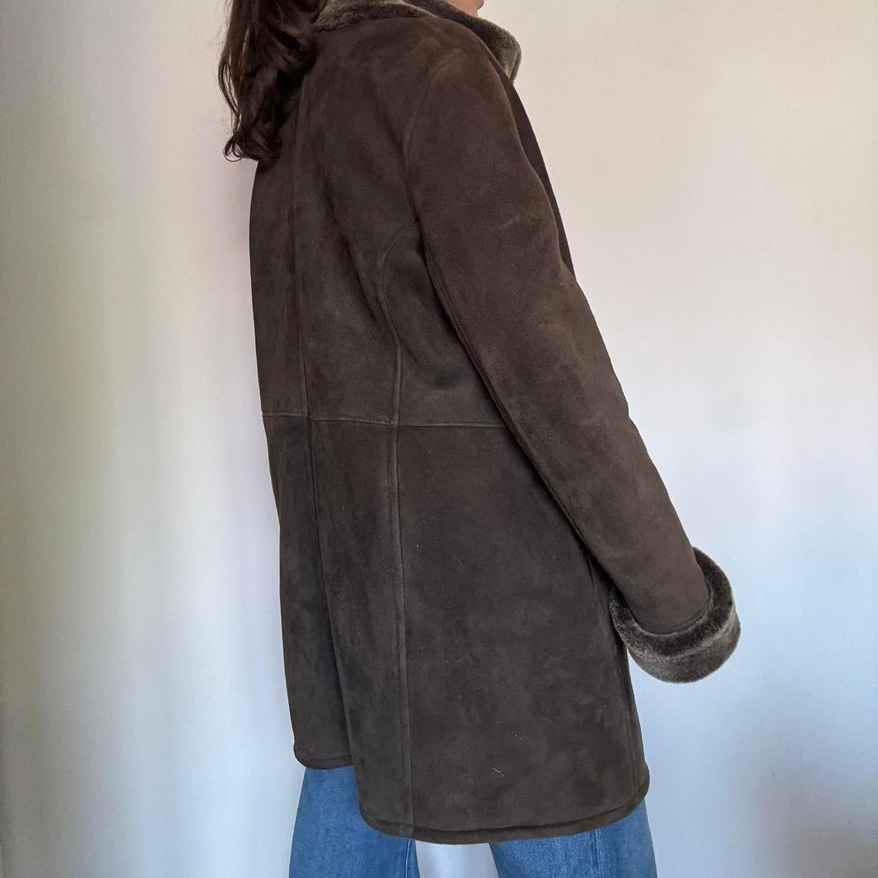 Suede coat 16