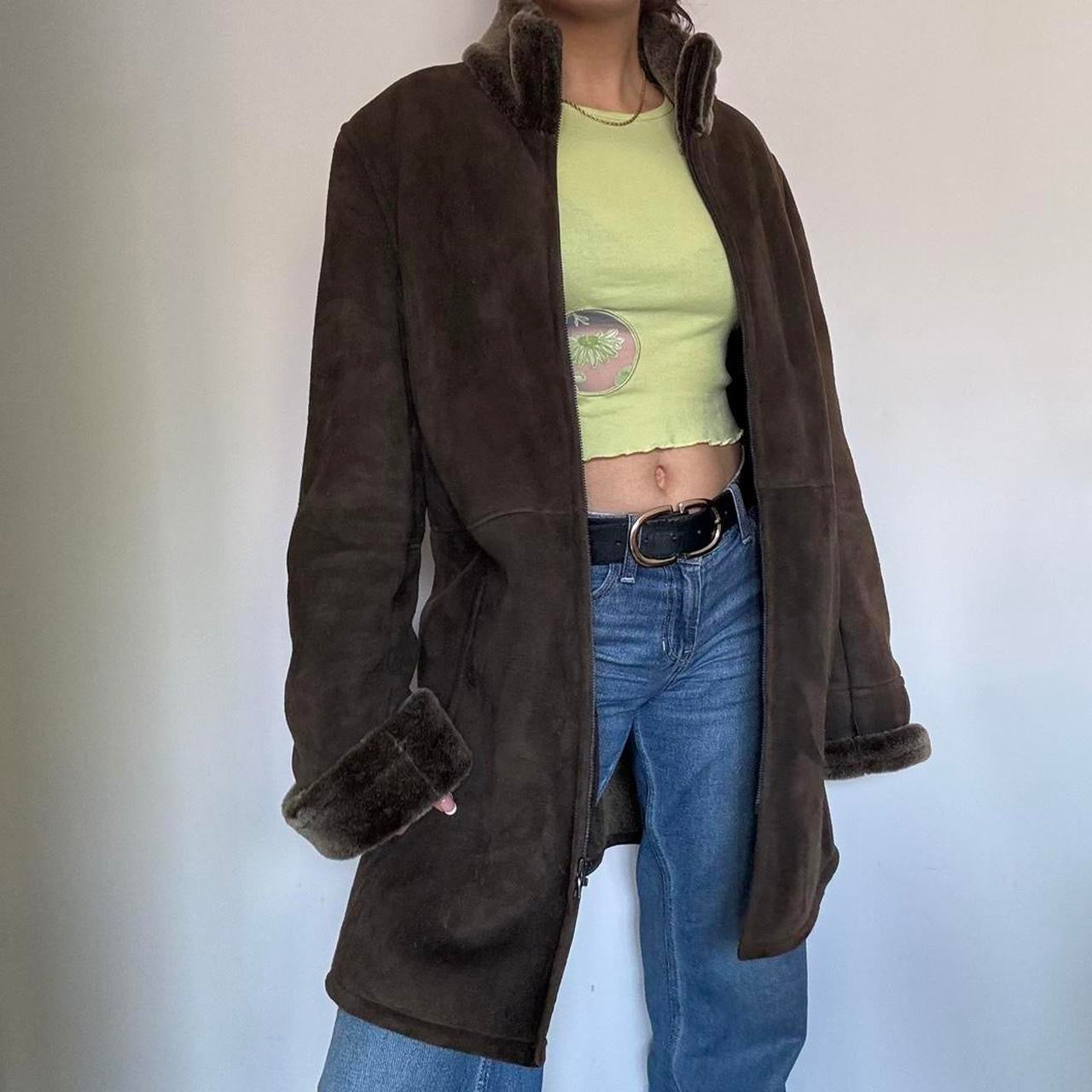 Suede coat 16