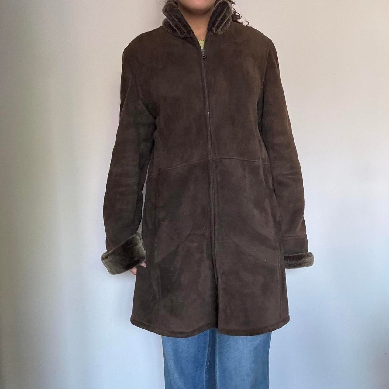 Suede coat 16