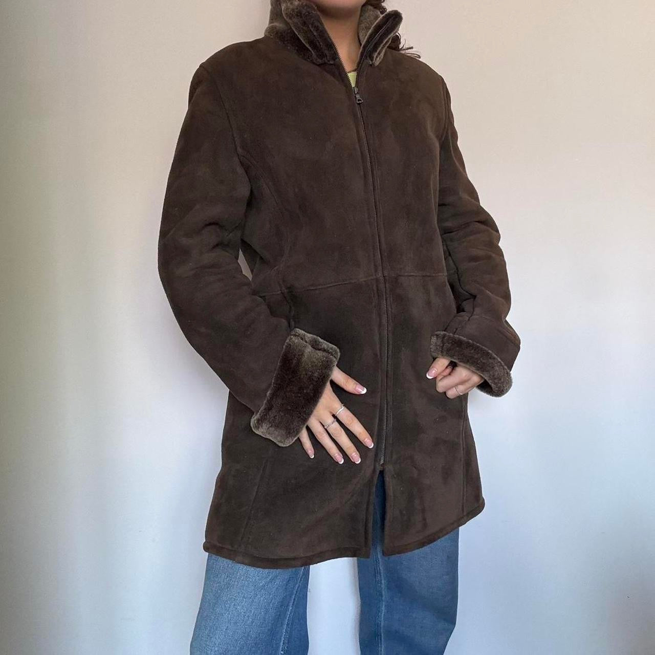 Suede coat 16