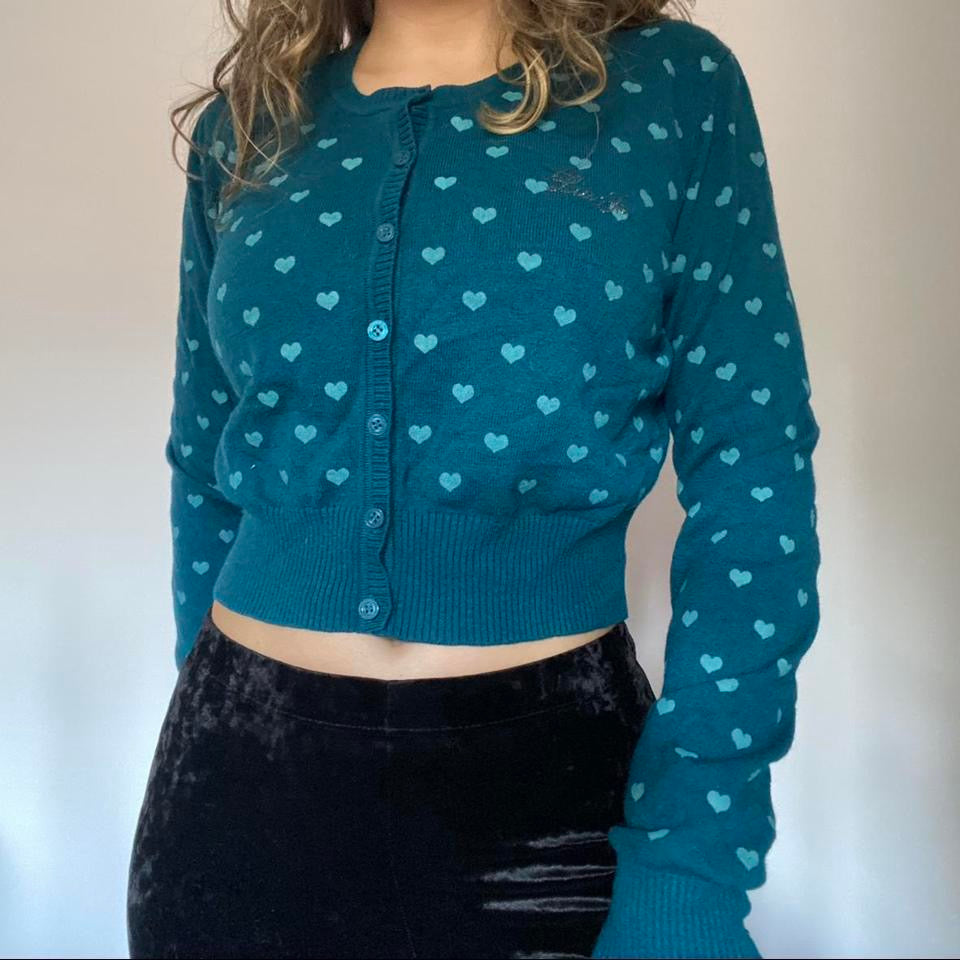 Heart cardigan medium