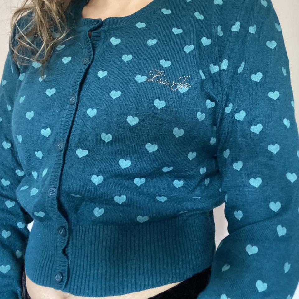 Heart cardigan medium