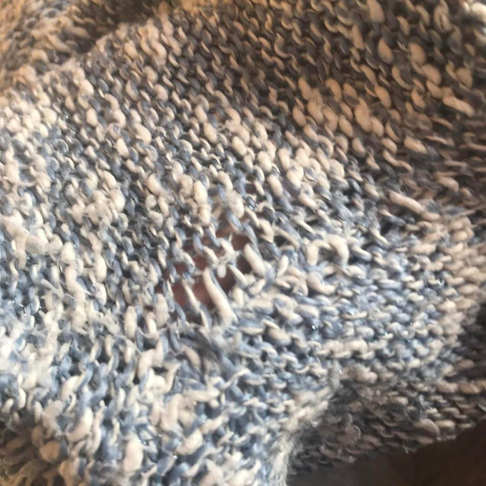 Chaps roll neck blue jumper large